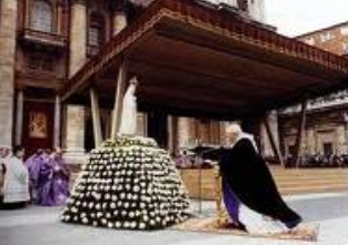 Pope John-Paul II consecrates Russia & the world to the Immaculate Heart of Mary, March 25, 1984