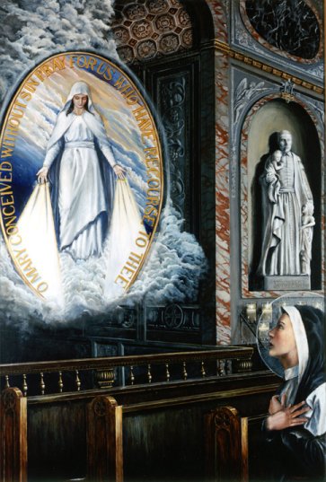 Apparition of the Blessed Virgin Mary to St. Catherine Laboure Apparition of the Blessed Virgin Mary to St. Catherine Laboure